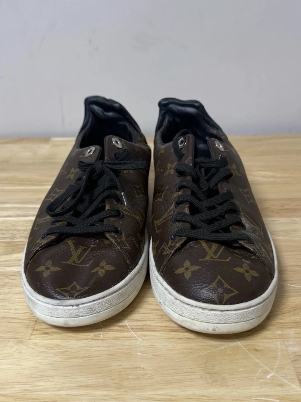 Louis Vuitton Luxembourg Canvas Monogram Sneakers Mens UK 7 US 8 - Picture 2 of 10